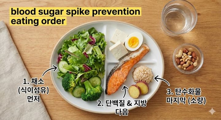 50대 혈당스파이크 잡는 식사