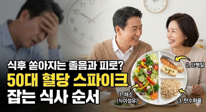 식후 쏟아지는 졸음